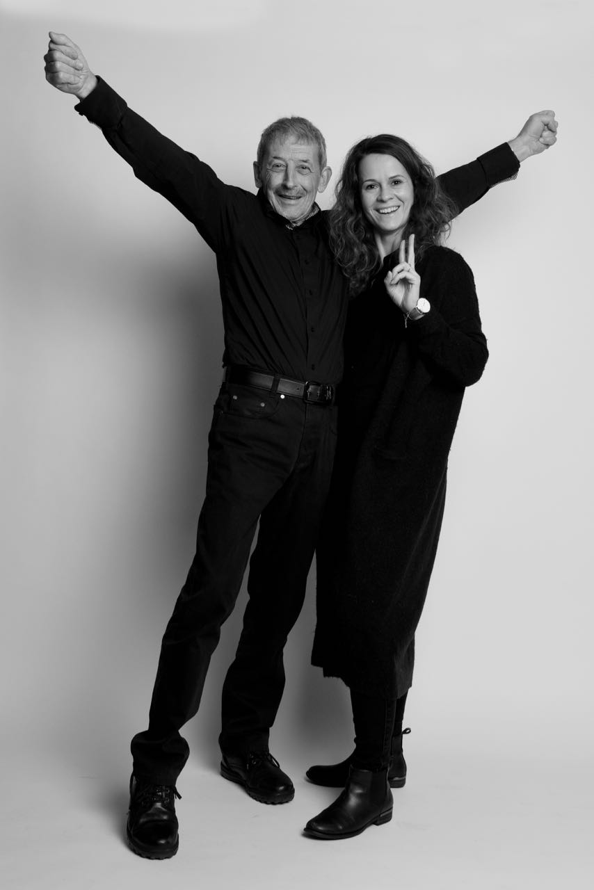 Er jubelt und sie lacht. Alois Birbaumer und Daniela Friedli. (Foto: Chef)